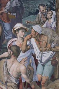 Die Anbetung der Hirten, 1578-82 (Detail)