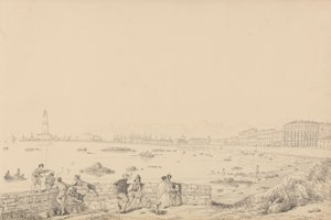Album mit 30 Ansichten in Tirol und Italien: Livorno, Villa Caprille - Gesamtansicht 1. September 1841 von Sir Charles D
