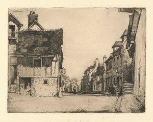 R. 359. Ein normannisches Dorf