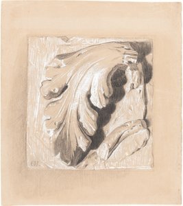 Ein Fragment eines antiken Frieses von Sir Edward Coley Burne Jones