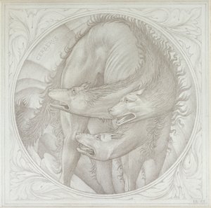 Cerberus von Sir Edward Coley Burne Jones