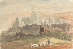 Ein Capriccio von Windsor Castle von Sir George Hayter
