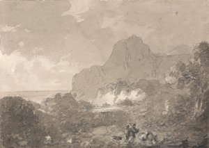 Blick auf die Küste Italiens von Sir George Howland Beaumont seventh Baronet