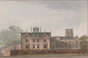 Lilleshall, Shropshire: Südfassade