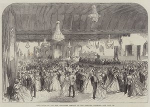 Ball der Honourable Artillery Company im Armoury, Finsbury von Sir John Charles Robinson