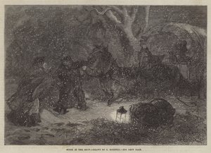 Im Schnee stecken geblieben von Sir John Charles Robinson