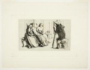 Heilige Agnes der Fürbitte von Sir John Everett Millais