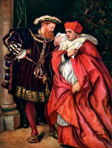 Heinrich VIII. und Kardinal Wolsey