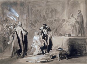 Othello und Desdemona vor dem Senat, 1847