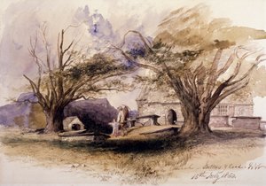 Die Kirche, Bettws-y-Coed, 1850, Bettws-y-Coed, Gywnedd, Wales