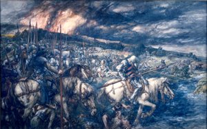 Krieg: nach der Schlacht, 1888 von Sir John Gilbert