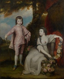 George Capel, Viscount Malden 1757-1839, und Lady Elizabeth Capel 1755-1834, 1768