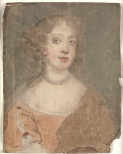 Kopf- und Schulterporträt einer Dame von Sir Peter Lely