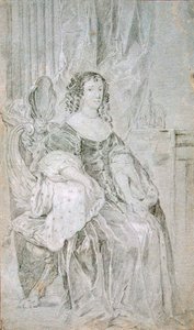 Porträt von Katharina von Braganza