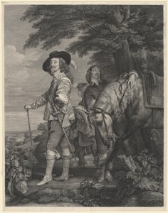 Karl I. von England und der Herzog von Hamilton