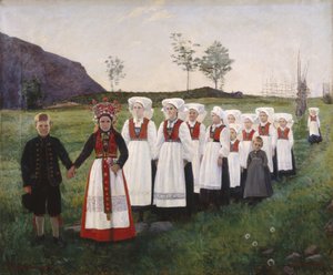 Kinderhochzeit in Hardanger