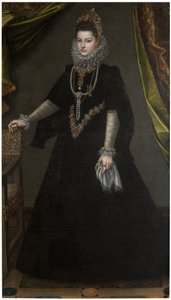 Infantin Isabella Clara Eugenia (1566-1633) Porträt der Infantin Isabella Clara Eugenia von Sofonisba Anguissola
