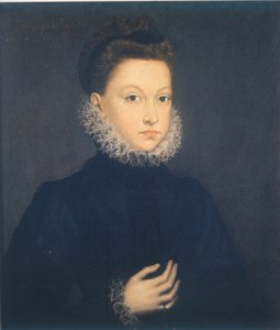 Infantin Isabella Clara Eugenia von Sofonisba Anguissola