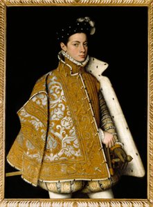 Porträt von Alexandre Farnese (Alessandro Farnese) von Sofonisba Anguissola