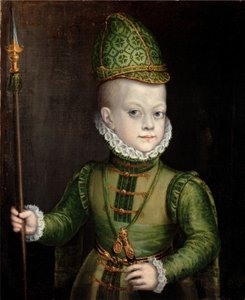 Porträt eines Jungen am spanischen Hof von Sofonisba Anguissola