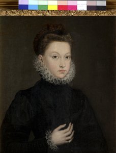 Porträt der Infantin Isabella Clara Eugenia, 1573 von Sofonisba Anguissola