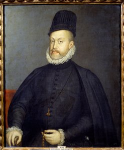 Porträt des Königs von Spanien Philipp II. von Sofonisba Anguissola