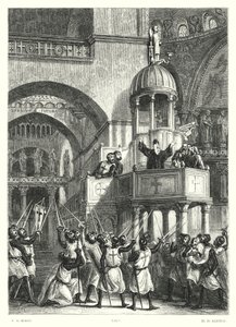 Lord Byrons Childe Harold, Canto IV, Strophe 12 von Solomon Alexander Hart