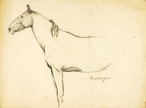 Pferd von Solon H. Borglum