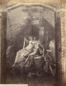 Mars und Venus. Fresko von Pompeji von Sommer and Behles