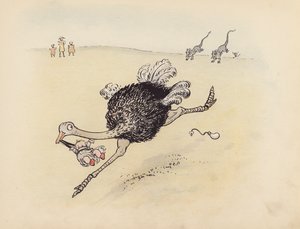Illustration für Little Twin Dragons von S Rosamond Praeger