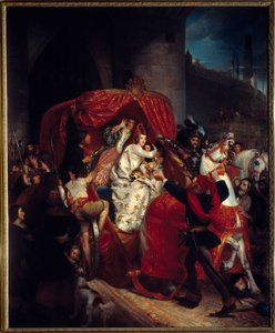 Aufstand von Brügge 1436: Die Herzogin von Burgund vor den Toren von Brügge von Sophie Rude