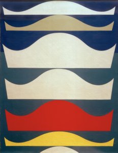 Farbige Abstufung von Sophie Taeuber Arp