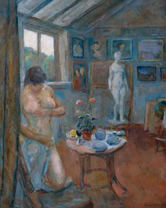 Atelierinterieur von Soren Onsager