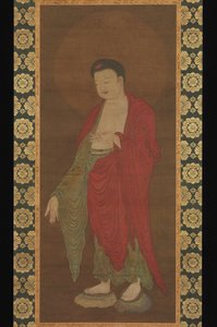 Buddha Amitabha steigt aus seinem Reinen Land herab von Southern Song Dynasty Chinese School