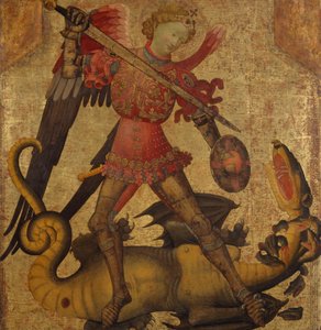 Heiliger Michael und der Drache (ca. 1405)