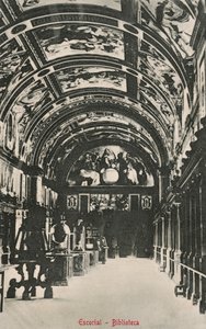 Bibliothek von El Escorial, Spanien