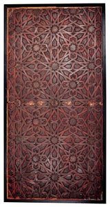 Ein Mudejar-geometrisches Deckenbild, Südspanien, wahrscheinlich Sevilla