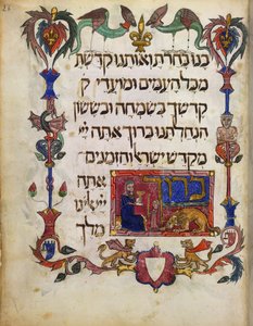 Havdalah-Zeremonie, aus der 