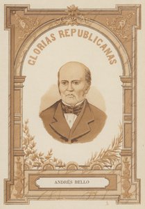 Andres Bello, venezolanischer Humanist, Politiker, Philosoph und Dichter von Spanish School