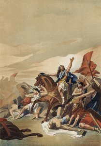 Schlacht von Tolbiac, 496 von Spanish School