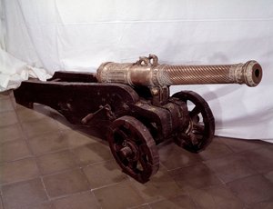 Bronzekanone von Francisco Ballesteros