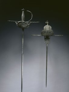 Rapier mit Korbgriff von Spanish School