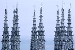 Detail der Laternen-Turmspitzen von Spanish School