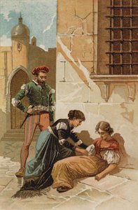 Episode im Leben des Heiligen Vinzenz von Paul von Spanish School