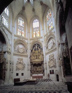 Innenansicht der Capilla del Condestable, Ende des 15. Jahrhunderts