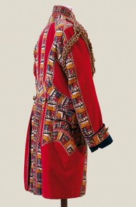 Männerjacke aus der zweiten Hälfte des 18. Jahrhunderts, Barcelona. Bekleidungs- und Textilmuseum von Spanish School