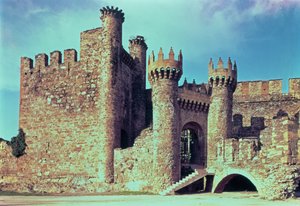 Ruinen der Burg der Tempelritter von Spanish School