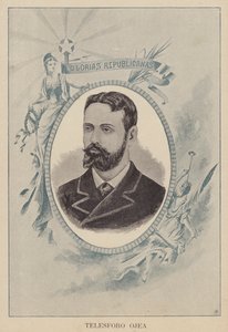 Telesforo Ojea y Somoza, spanischer republikanischer Verleger und Redner von Spanish School
