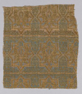 Textilfragment von der Kasel des San Valerius