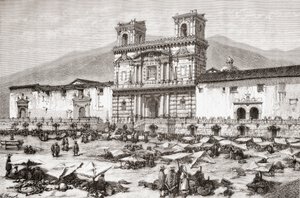 Die Kathedrale, Plaza de la Independencia alias La Plaza Grande, Quito, Ecuador